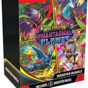 Pokemon - Mega Evolution - Phantasmal Flames Booster Bundle
