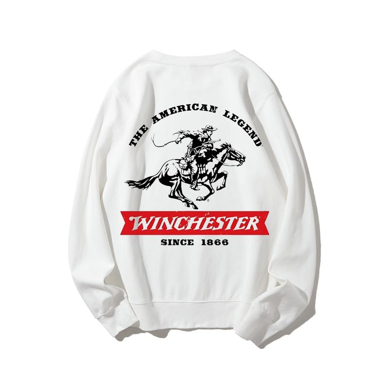Winchester The American Legend Sweatshirt, Full-Color Design Since 1866, Archery & Hunting Lifestyle Apparel for Outdoor Enthusiasts & Western Heritage Fans