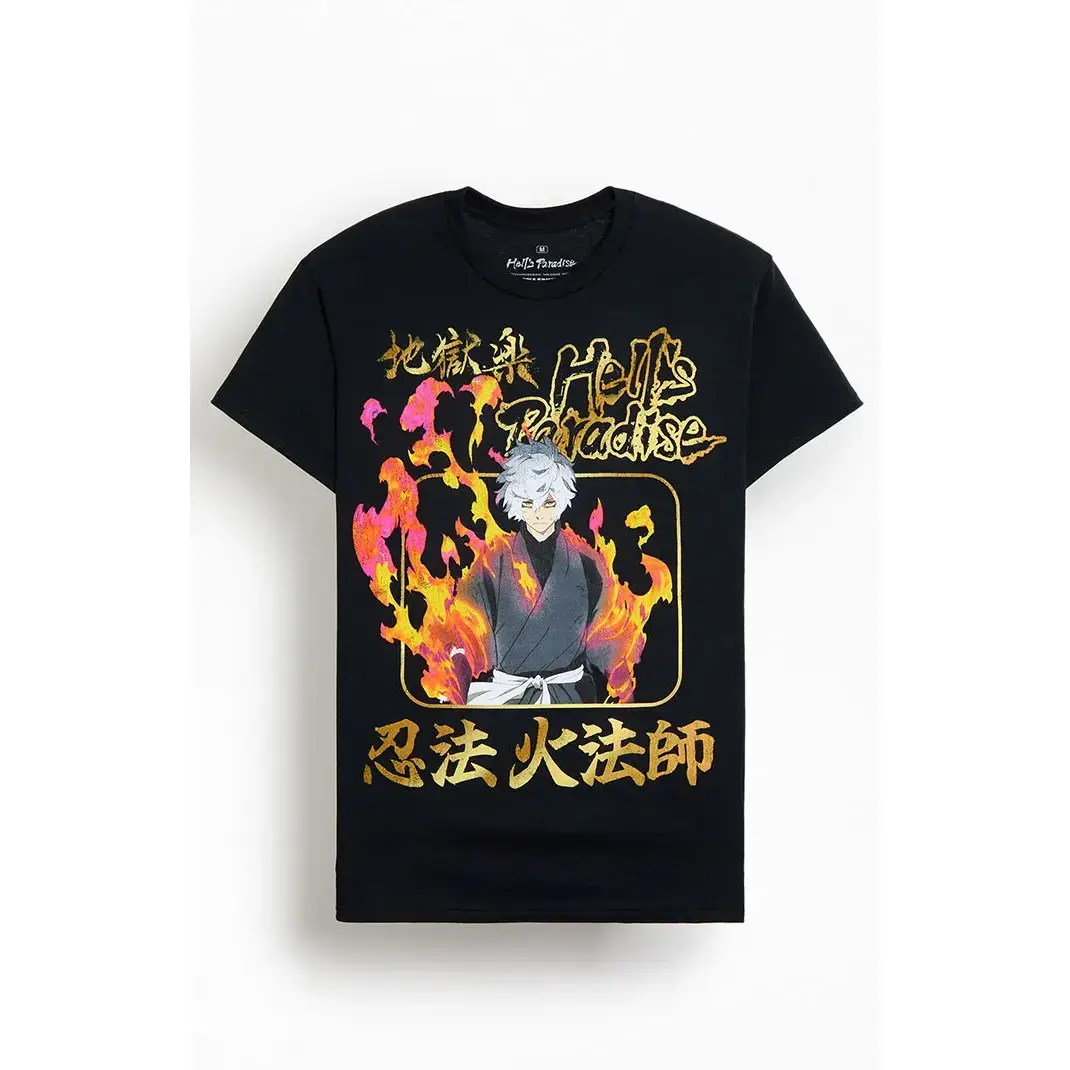 PacSun Men's Hell's Paradise T-Shirt - Multicolor