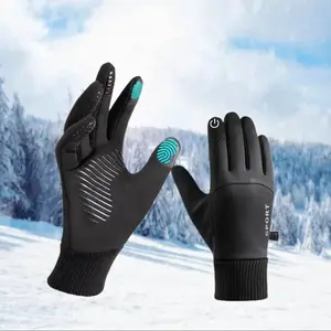 Unisex Adults' Winter Sports Gloves - Touch Screen Compatible, Windproof, Water-Resistant, Thermal Warm for Driving, Skiing