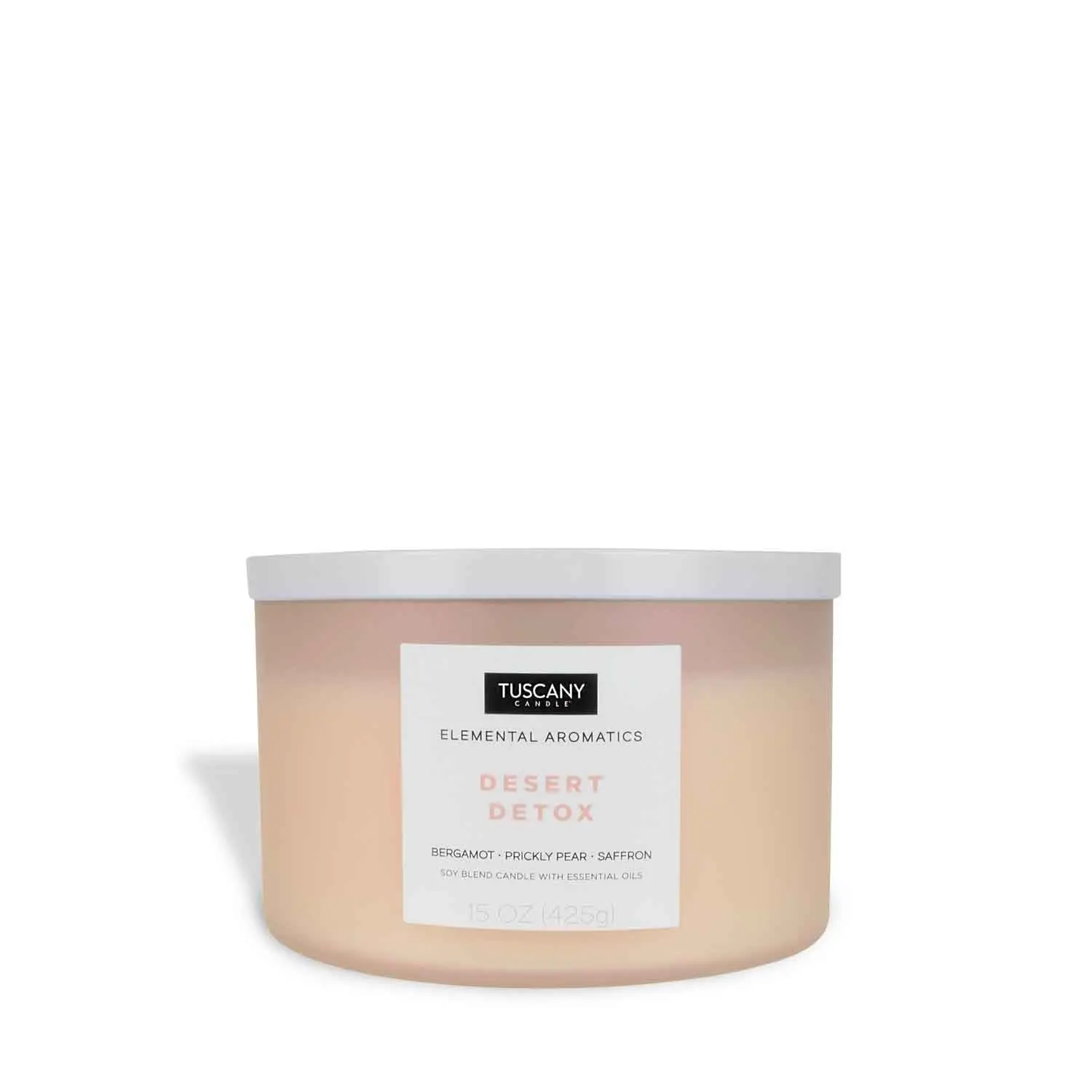 Desert Detox Scented Jar Candle (15oz) – Elemental Aromatics Collection