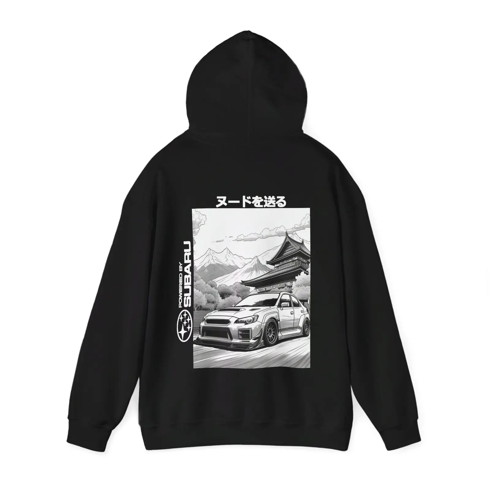 Subaru WRX STI Unisex Hoodie T-Shirt Sweatshirt 2 Sided MADE IN USA