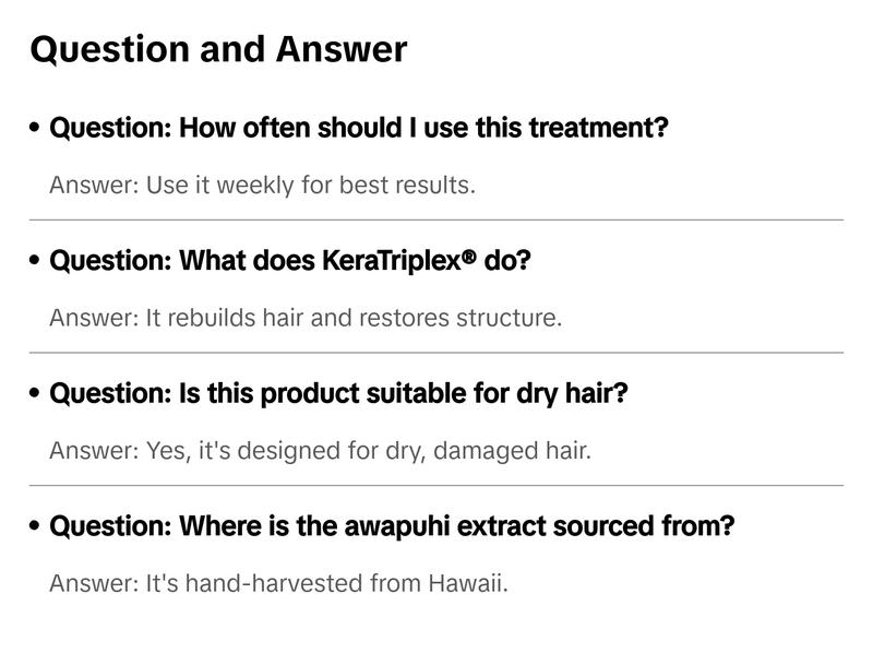 Paul Mitchell Awapuhi Wild Ginger Intensive Treatment 2.5oz Deep Conditioning Hair Mask for Dry Damaged Hair Repair Moisture Hydrate Nourishing Hair Mask Moisturizing Hydrating Paul Mitchell Awapuhi Wild Ginger Intensive Treatment 2.5oz Deep Conditioning Hair Mask for Dry Damaged Hair Repair Moisture Hydrate Nourishing Hair Mask Moisturizing Hydrating