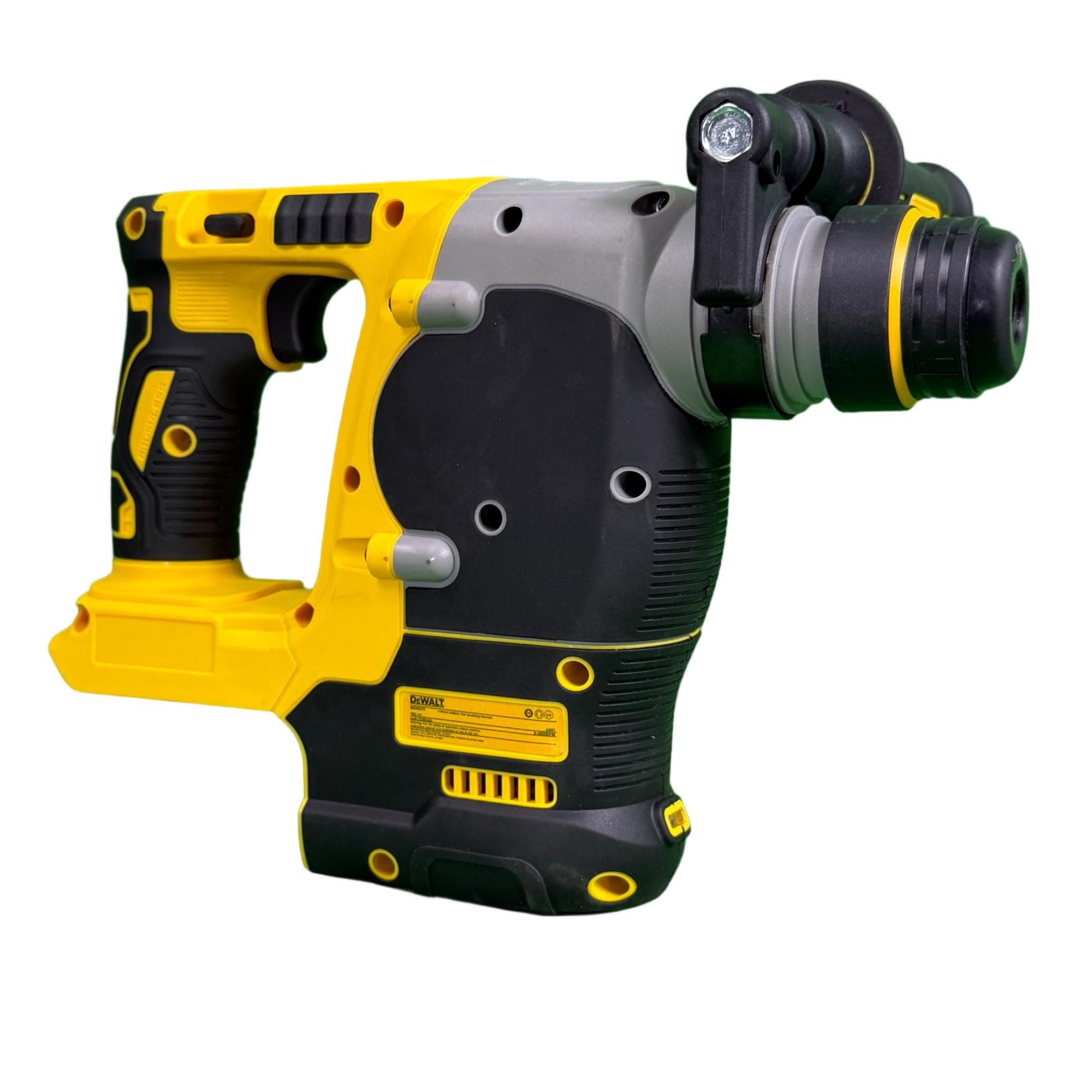 DEWALT DCH273 20V Brushless Cordless Rotary Hammer 2.1JImpact Energy with 6.0Ah Battery Power Tool for Concrete Brickand Stone Drilling Compact Rotary Hammer with 360 DegreeAuxiliary Handle and Stable Performance