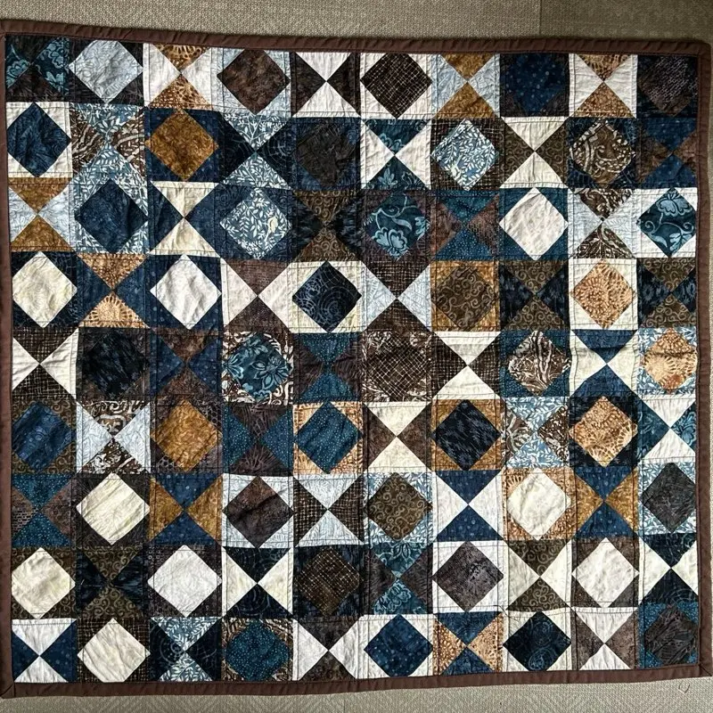 36”x39” Baby Quilt, Soft Comfortable Cotton Quilt for Infants, Breathable Toddler Bedding for Nursery Use