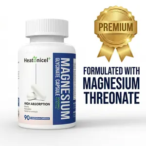 Heatonicel Premium 7-in-1 Magnesium Complex (1000mg) - Features Threonate & Glycinate for Brain & Sleep Support - Fast US Shipping