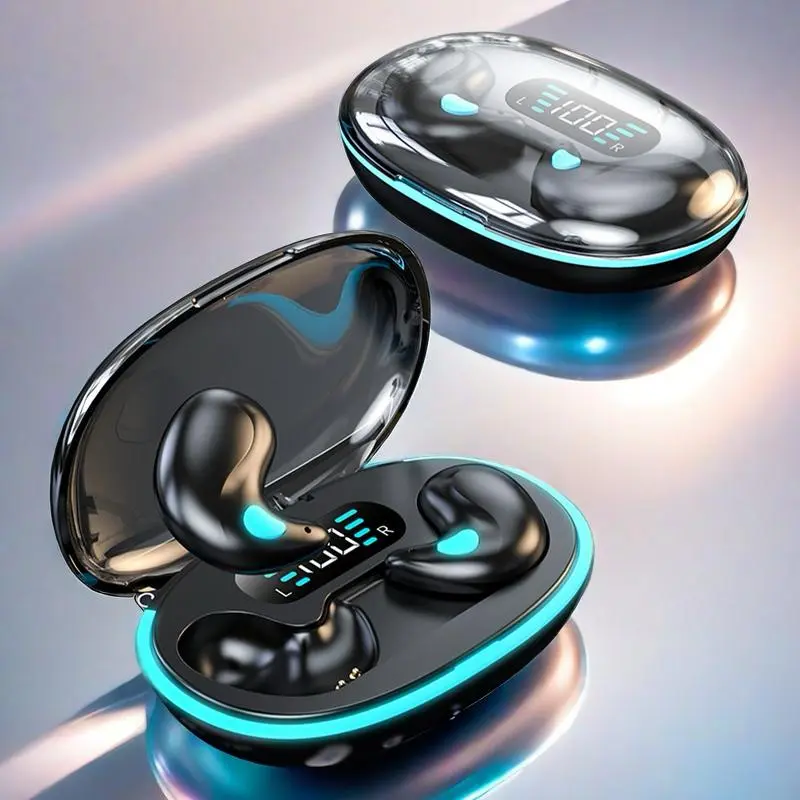 Wireless Earphone, True Wireless Earbuds, In-ear Design with Charging Case, TWS HiFi Stereo Dolby Bass Earphones, Smart Headphones for Android & iPhone, Multifunctional Earbuds, Electronic Earbuds