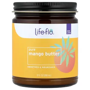 Life-flo Pure Mango Butter, 9 fl oz (266 ml)