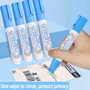 12pcs Thermal Paper Eraser with Secure Privacy Protection, Easy to Carry, Tip, Bill Information Cleansing Tool for Credit