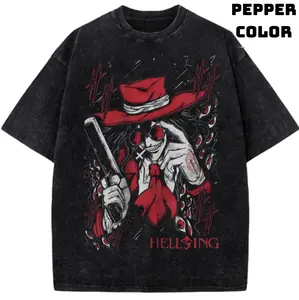 Alucard Shirt, Hellsing Shirt, Anime Shirt, Vintage Tee, Good Graphic Tee, Unisex Cotton Trendy T-Shirt, Gift T-Shirt, Top Streetwear Menswear Womenswear