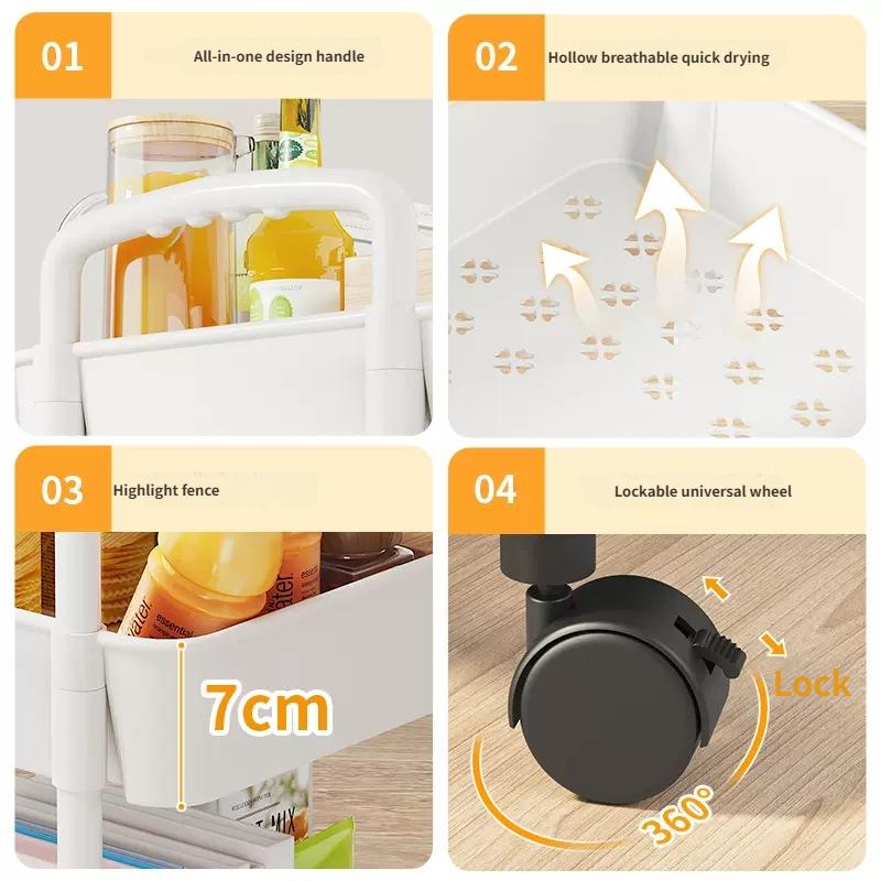 3Tier Rolling Storage Cart, Kitchen Storage, Mobile Organizer with Wheels for Living Room, Utility Cart, Book Cart, Rolly Cart, Storage Cabinet, Kitchen Organizers and Storage 3Tier Rolling Storage Cart, Kitchen Storage, Mobile Organizer with Wheels for Living Room, Utility Cart, Book Cart, Rolly Cart, Storage Cabinet, Kitchen Organizers and Storage