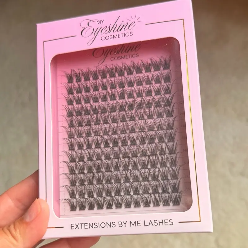 Eyeshine Classic (black 12-16MM) D Curl lashes only glue sold separately