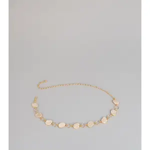 Extra Plans Stone Chain Belt