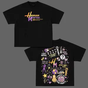 Hannah Montana 20Years Anniversary T-Shirt, Hannah Montana Fan Tee, Family Matching Shirt, Musical Tee