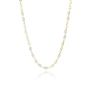 Heart Gold-filled Cable Link Chain Base Necklace