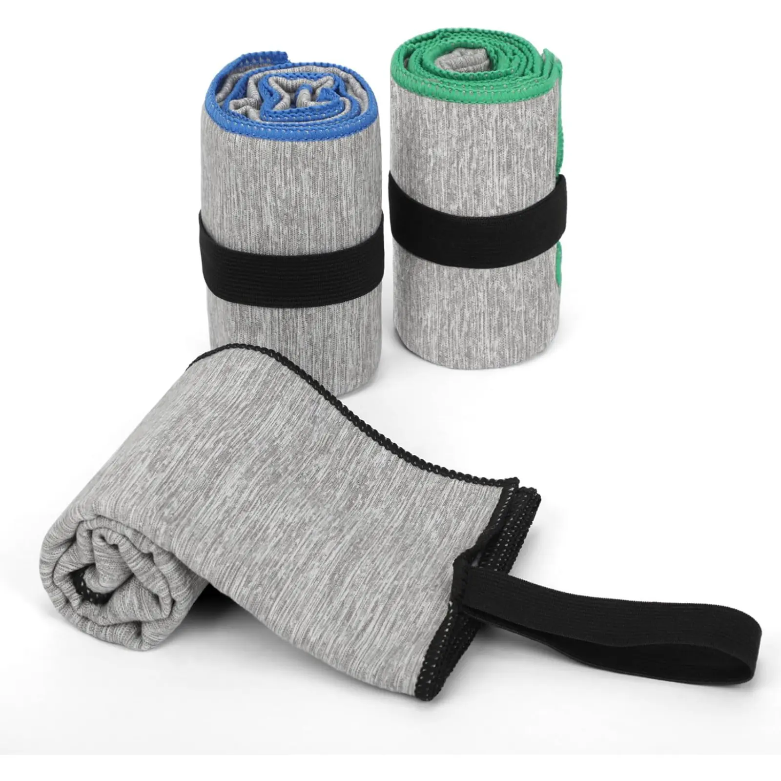 Microfiber Gym Towel 3 Pack Fast Drying for Men Women Workout Gear Sports Exercise Fitness Tennis Running Riding Hiking Camping Yoga Jogging Fishing Working Out Towel
