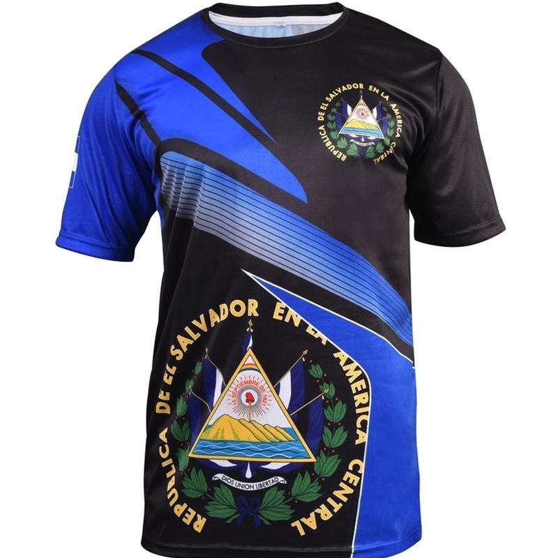 Fury Elite Dual-Tone Series: The Blue & Black El Salvador Soccer Jersey—Where Tradition Meets Modernity shirtslatinas