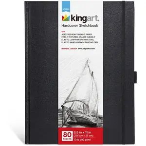 Hardcover Sketchbook, 1-Pack, 8.5" x 11"
