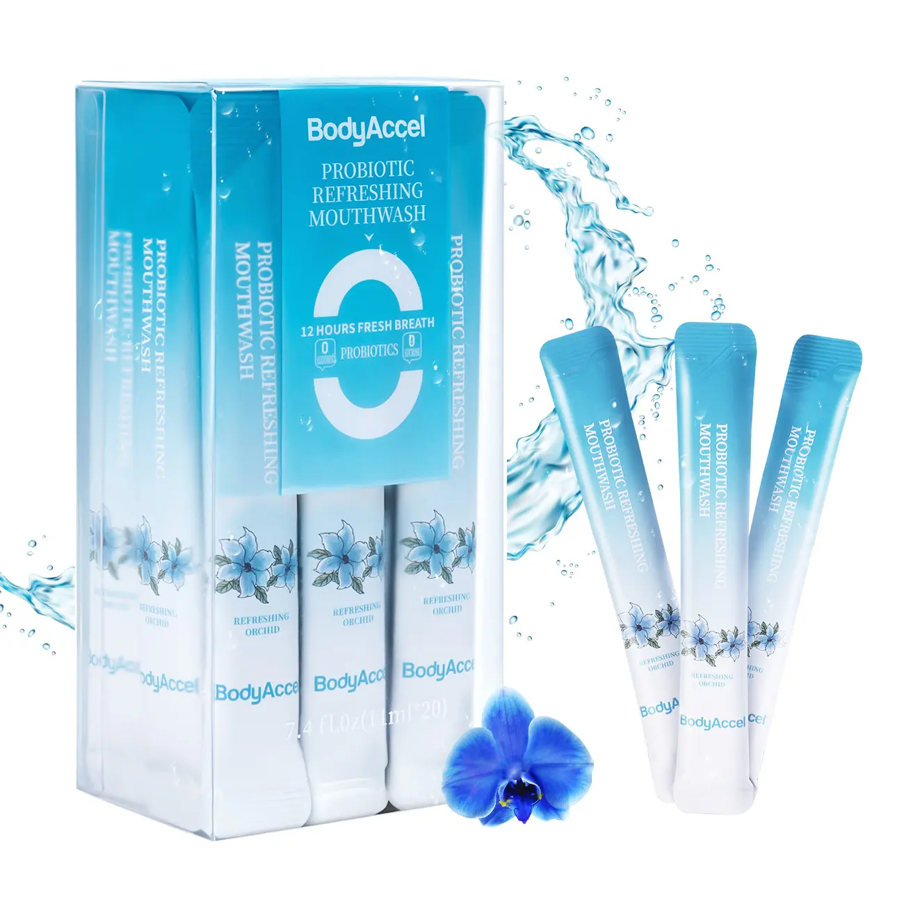 【BodyAccel】 Probiotic Refreshing Mouthwash For Oral Care Daily