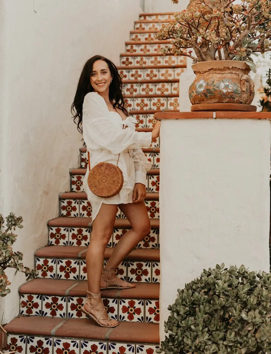VEGAN Leather Purse, Round Rattan Bag, Wicker Bag, Round Straw Bag, Round Purse, Circle Purse, Crossbody Bag, Mothers Day Gift for Her