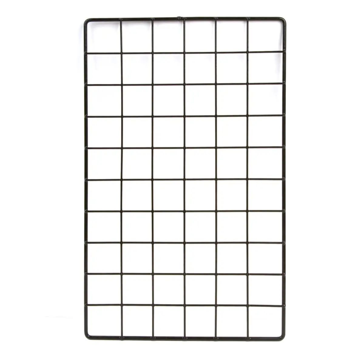212 MAIN Econoco GS16-B Stackable Epoxy-Coated Grid Cubbies Storage Organiser, 16x10 in. W, Black, Configurable for Household Textiles