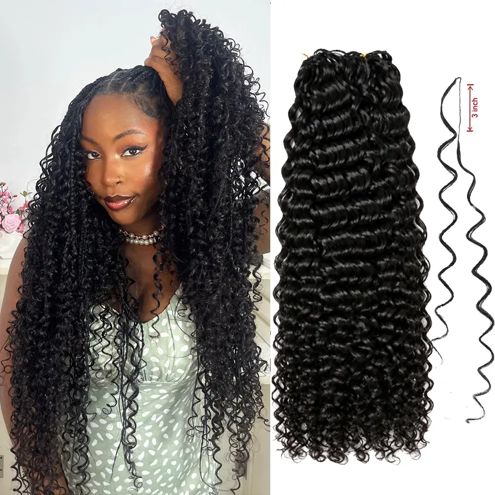 Ywigs Feather Crochet Human Hair For Braiding Easy to Install, Water Wave, Spanish Curl, Body Wave, Loose Deep Wave,  Reusable Human Braiding Hair. 50 Grams/Bundle #TikTokShopFallDealsForYou