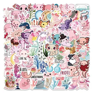 Cute Frog Pattern Sticker, 100pcs/set Waterproof Self Adhesive Decor Paper, Decor Sticker for Gift Greeting Card Water Bottle Laptop Phone Cellphone, Ornaments