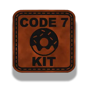Code 7 Kit Patch – Leatherette Morale Patch