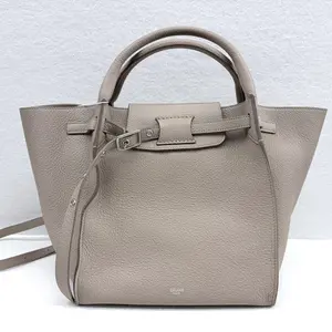 Pre-owned Celine Leather Shoulder Bags 7.8'' R3239 Shoulder Bag C19114841924 0612 T5 Qiqi