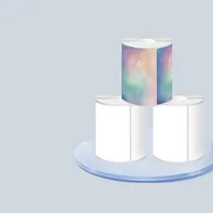 Thermal Printer Paper, 3 Rolls Waterproof & Oilproof Label Paper, Durable Label Sticker for NELKO PM220/PM110 Phomemo M110/M220 Printer