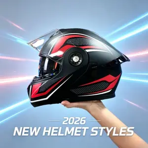 2026 Latest Electric Bike Helmet, Unisex Full Face Motorcycle Safety Hat, All-Season Universal Design, Men and Women Friendly