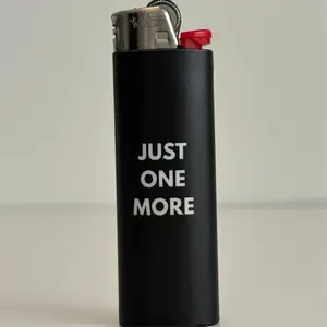 Lighter Wrap for Standard BIC Lighters- Just One More Waterproof Vinyl