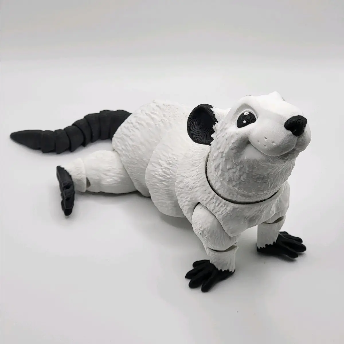 Articulated Rat Friend 3d printed Figurine Decor Gift