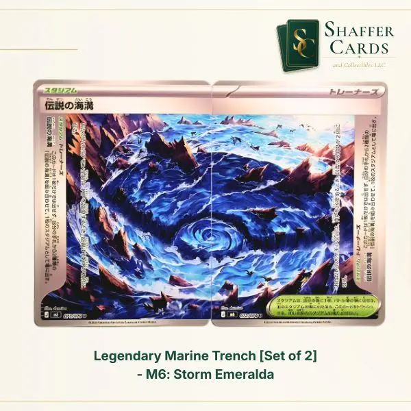 Pokémon TCG Storm Emeralda Legendary Marine Trench 071/076 & 072/076 2-Card Set Japanese