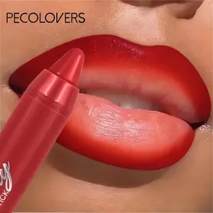 1pc Red Lipstick Pencil with Natural Outline Lips Lipliner Pen - Long-Lasting Matte Finish, Non-transferable, Smudge-proof, Y2K, Dusty Rose, Deep Red, Nude Red Brown, Daily Wear, Vegan, Valentine'S Day Gift