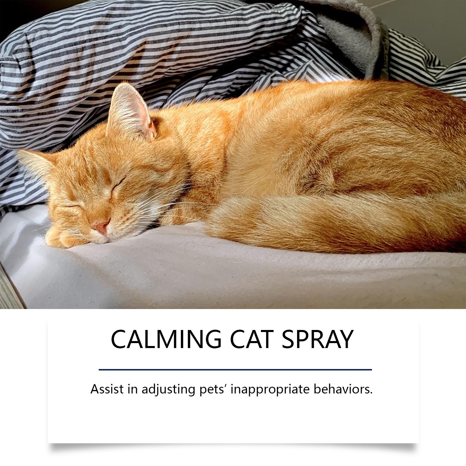 Cat Calming Spray | Stop Scratching & Inappropriate Urination | Gentle Stress & Anxiety Relief