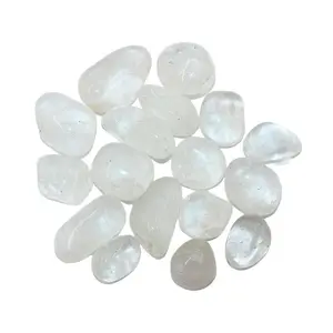 Clear quartz tumbled crystal 1 piece