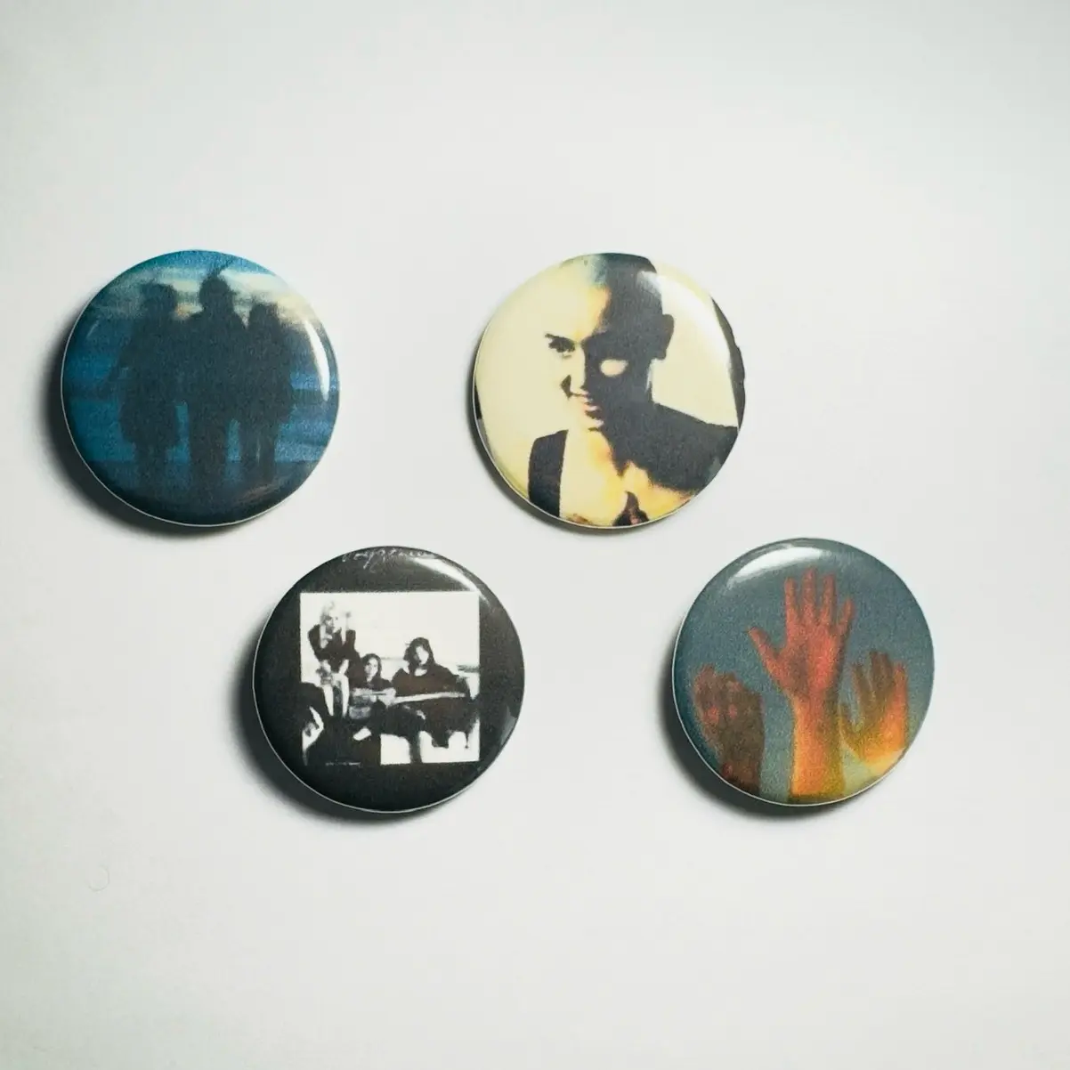 Limited Edition Boygenius Premium Pins - Set of Buttons for Fans of the Band