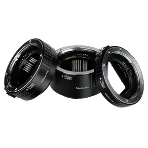 Fotodiox Automatic Macro Extension Tube for Canon EOS (EF, EF-S) Mount SLR Cameras for Extreme Close-up Photography