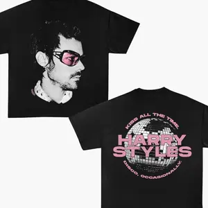 Harry Styles Tour 2026 T-Shirt, 2 Sided Concert Tee, Graphic Tees, Unisex Y2K Cotton Tee, Streetwear 0NF