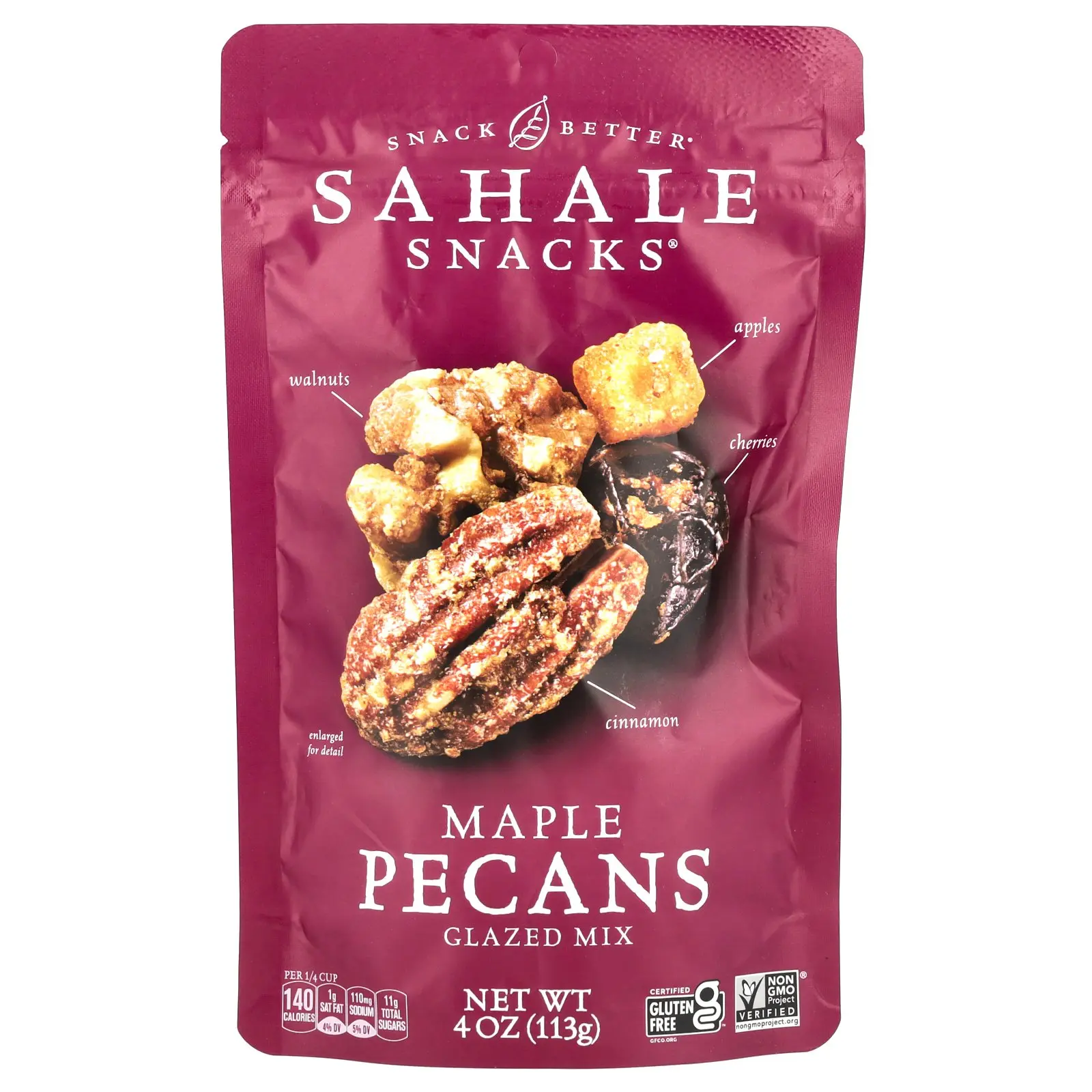 Sahale Snacks Glazed Mix, Maple Pecans, 4 oz (113 g) - TikTok Shop