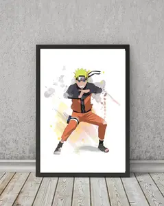 Naruto - Fan Art Prints - wall bedroom decor anime gift Naruto Uzumaki, Sasuke Uchiha, Sakura Haruno Decoration Glossy