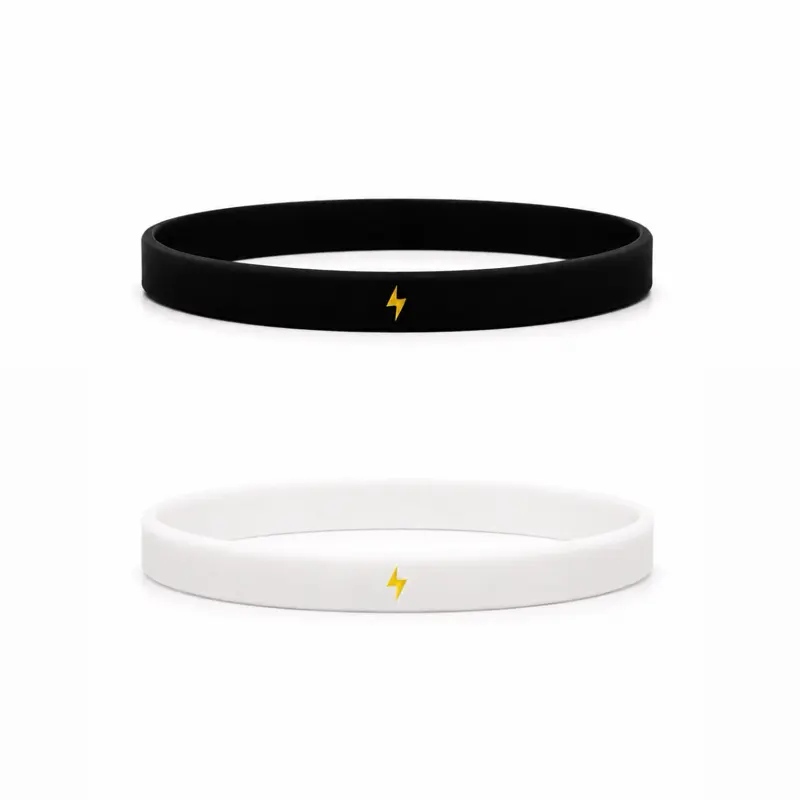 Pulex Motivational Ray Wristbands for Men Women & Teens Unisex Adult Bands in Multiple Colors 180mm 6mm