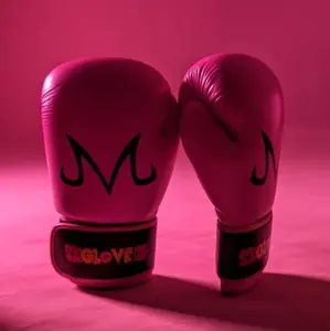Pink Majin Boxing Gloves Leather