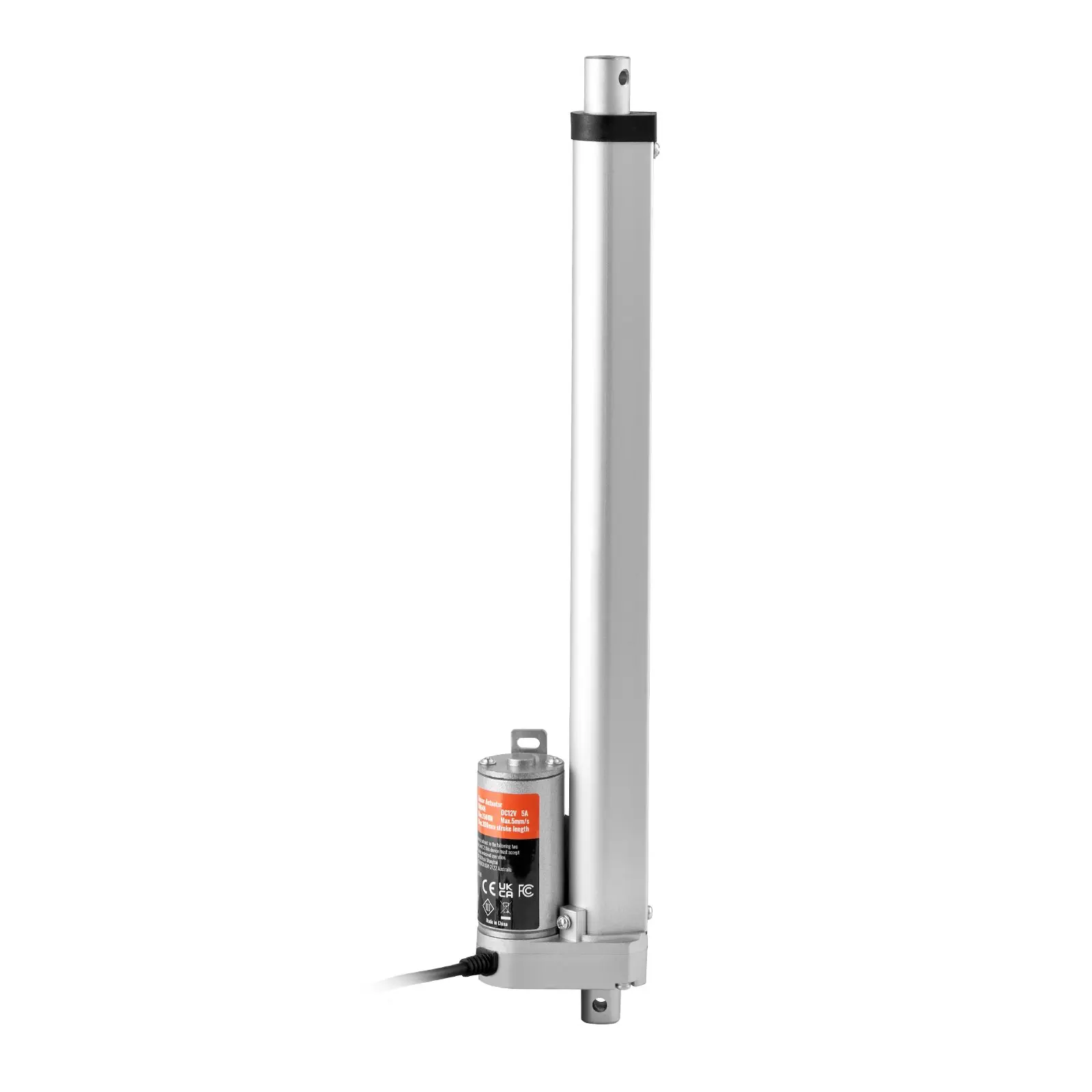 VEVOR Linear Actuator 12V, 12 Inch High Load 330lbs/1500N Linear Actuator, 0.19"/s Linear Motion Actuator with Mounting Bracket and IP54 ProtectionSummervibes
