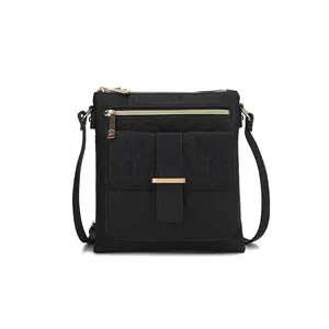 MKF Collection Janni Signature Crossbody Bag, Elegant Design, Versatile Use, Ideal for Everyday Everywhere Fashion Purses Trendy Minimalist Purse