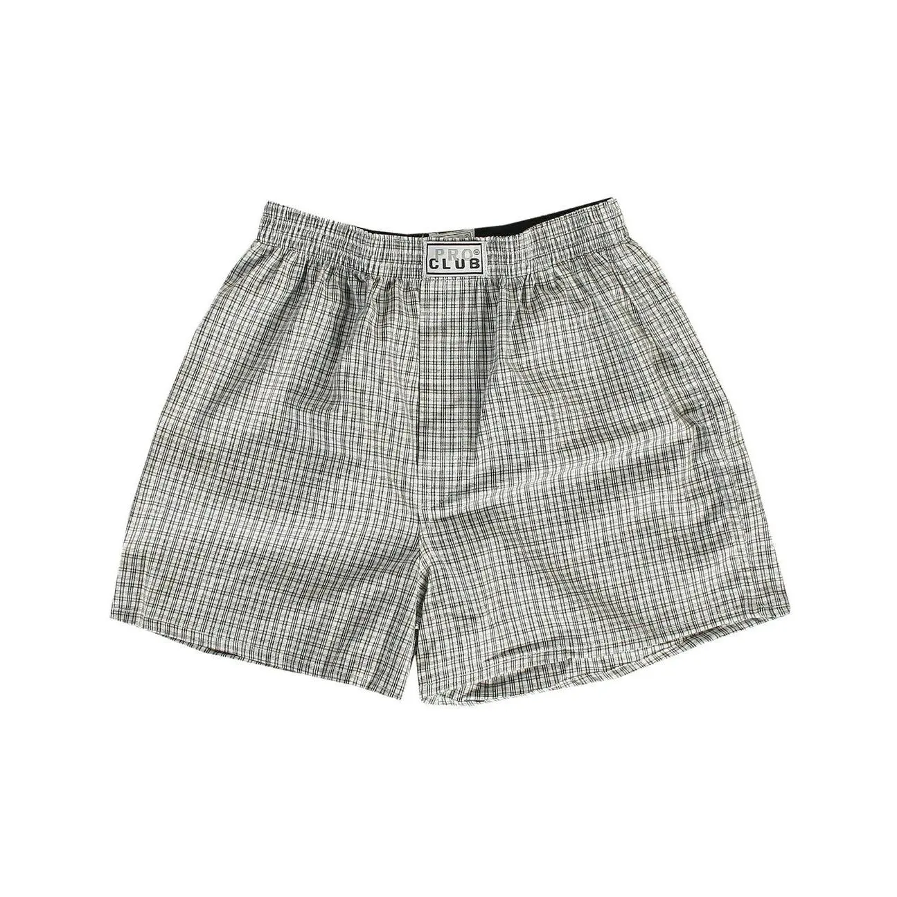 Pro Club Men's 2-Pack Classic Woven Boxer Short Trunks - Soft Plush Elastic Waistband, Full-Cut Design, Preshrunk, Assorted Colors, Casual Menswear