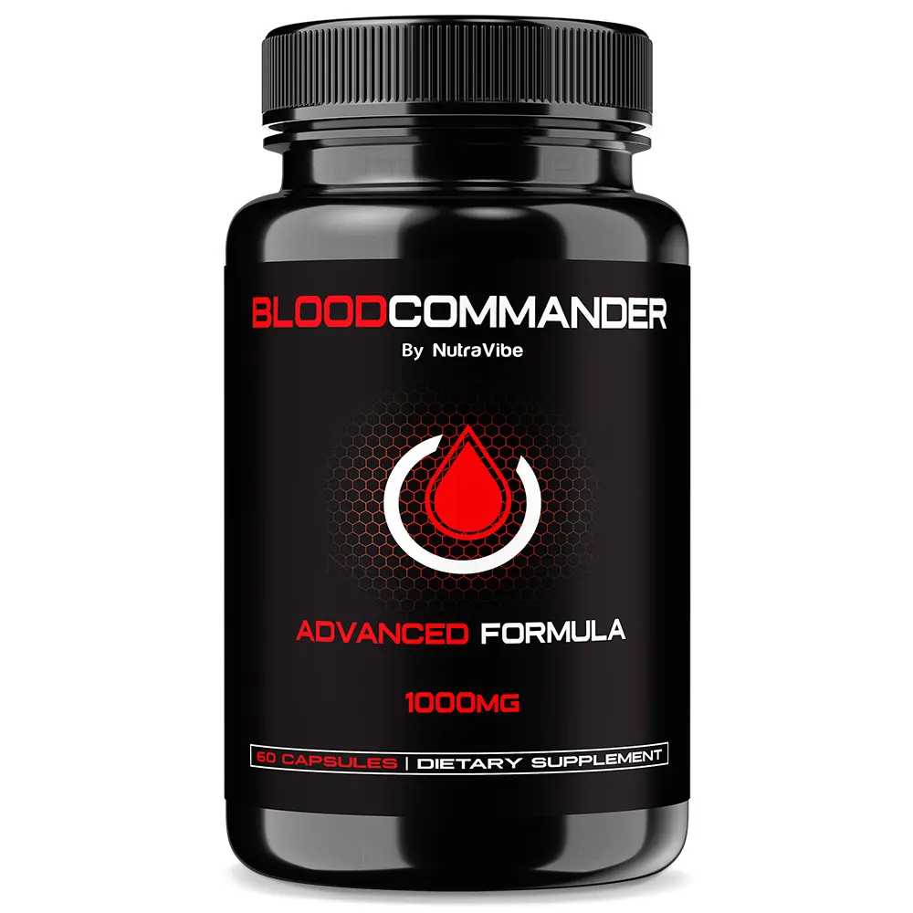 Blood Commander Capsules Advanced Formula - BloodCommander Natural Dietary Supplement for Overall Health & Wellness