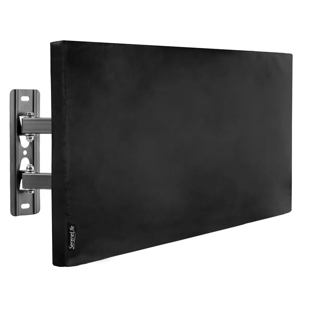 Waterproof Outdoor TV Cover for 30-32 Inch TVs | Weather Resistant Dustproof TV Protector with Remote Pocket, Soft Lining & Full Coverage - Fits Single and Double Wall Mount TVs