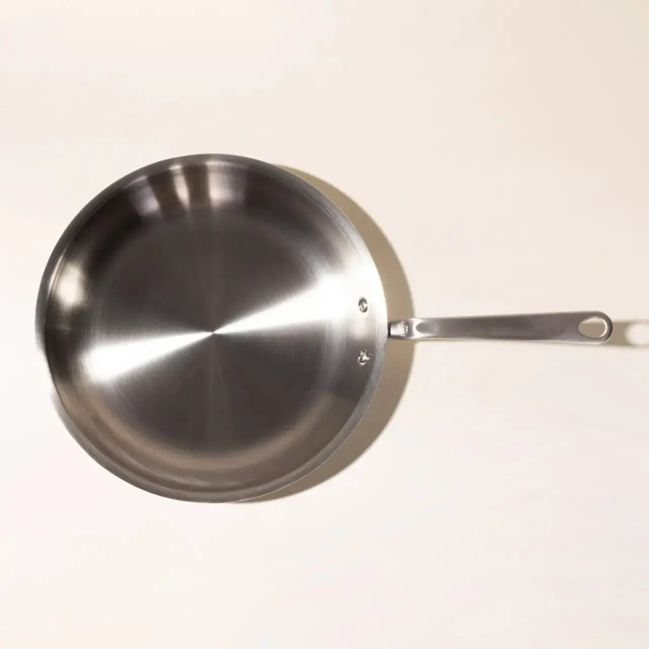Made In Stainless 5-Ply Steel Fry Pan - 8", 10", 12" - Induction Friendly, Lifetime Warranty